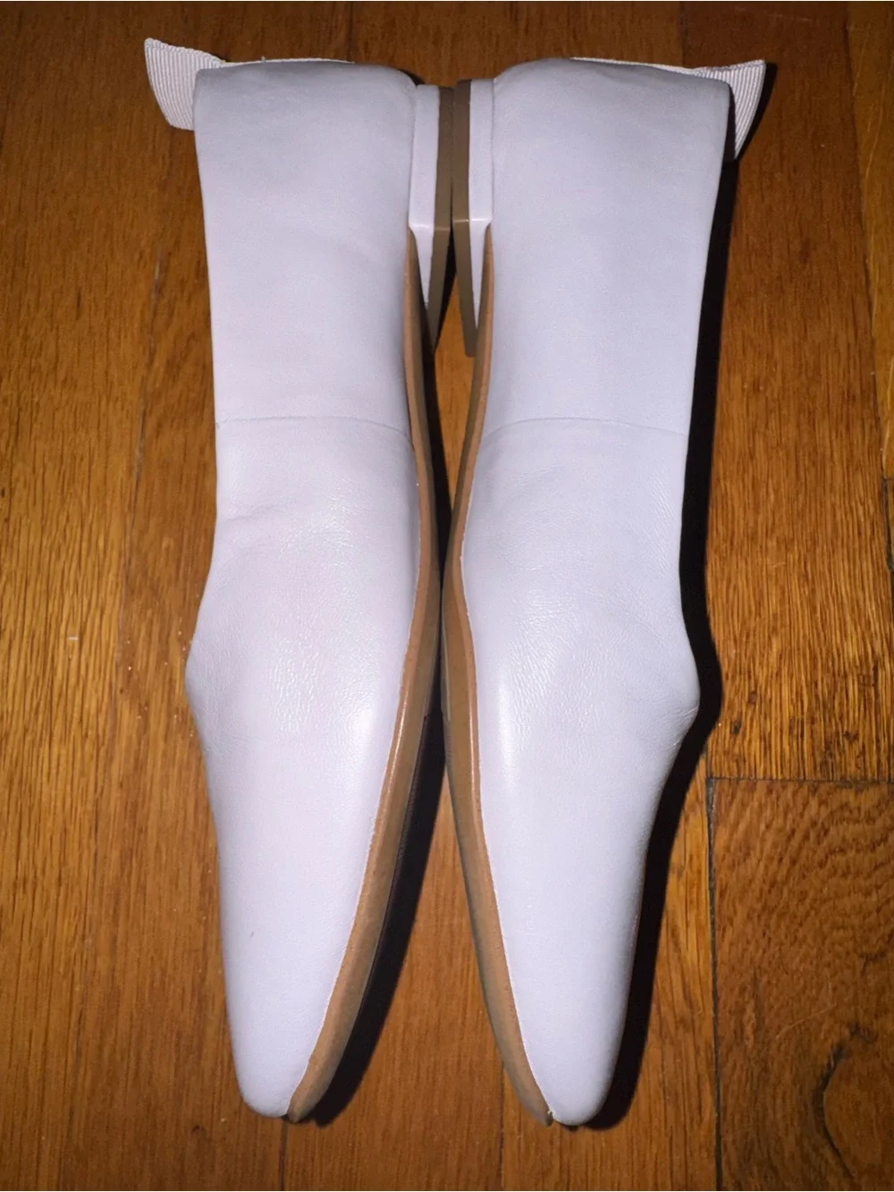 Franco Sarto Leather Vana Soft Lilac Ballet flats